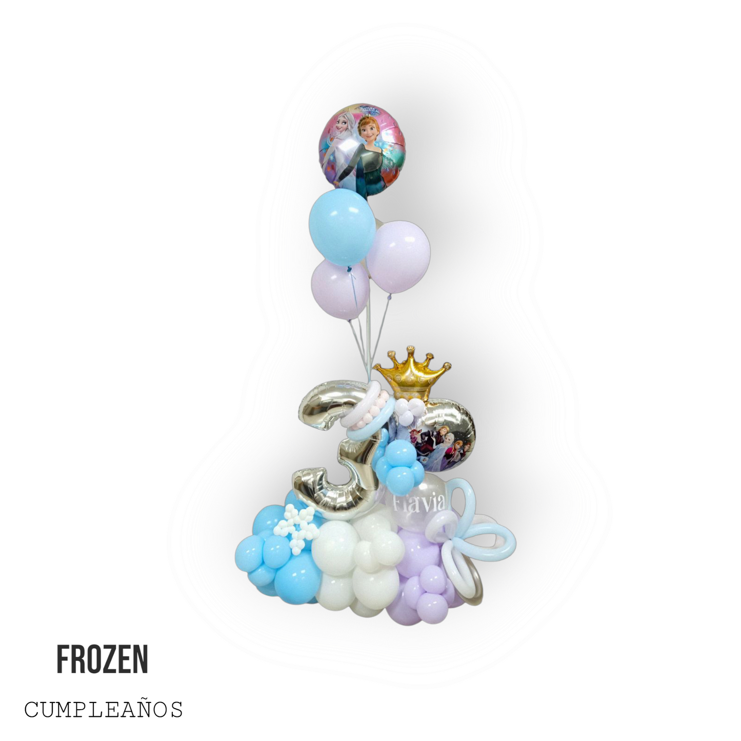 Bouquet de globos Frozen