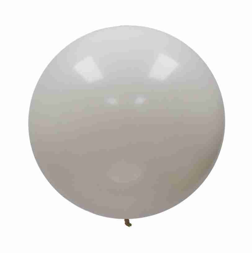 Globo R 24" Blanco Pastel
