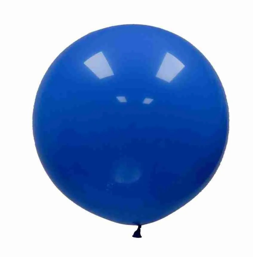 Globo R 24" Azul Oscuro Pastel