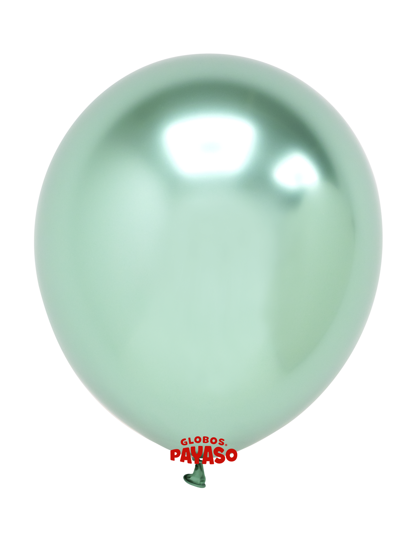 Globo Pequeño R5" Platinum Verde