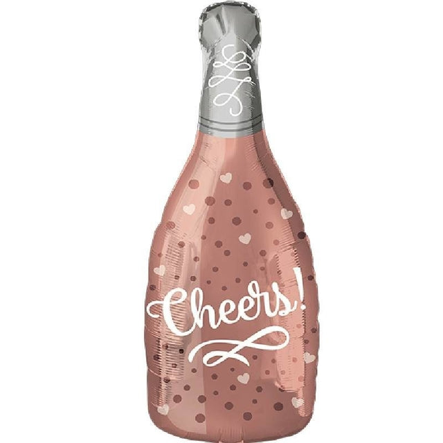 Foil Botella Rose gold
