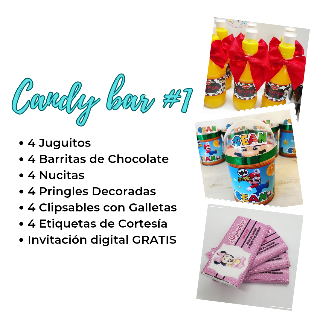 Paquete de Candy Bar