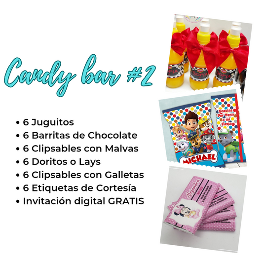 Paquete de Candy Bar