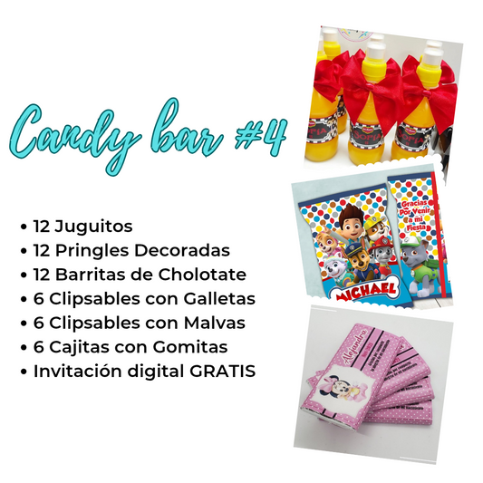 Paquete de Candy Bar