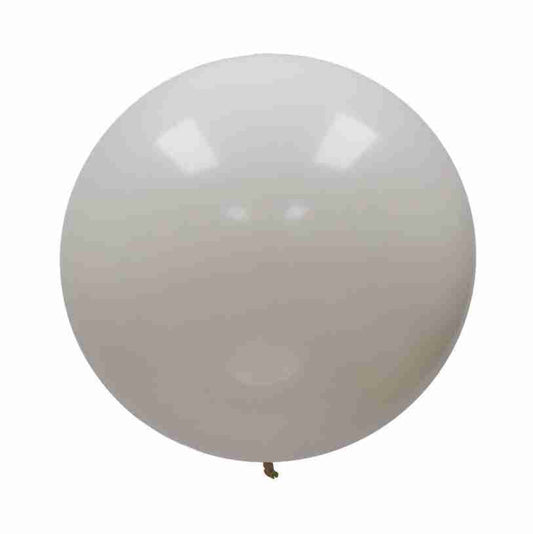 Globo R 24" Blanco Pastel
