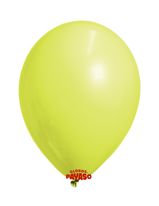 Globo Pequeño R5" Amarillo Pastel