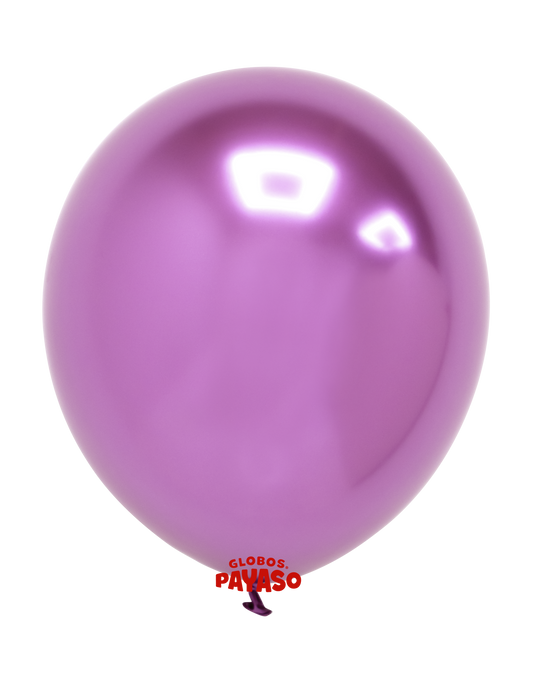 Globo Pequeño R5" Platinum Rosado