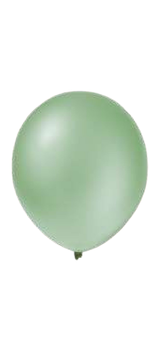 Globo Pequeño R5" Verde Eucalipto
