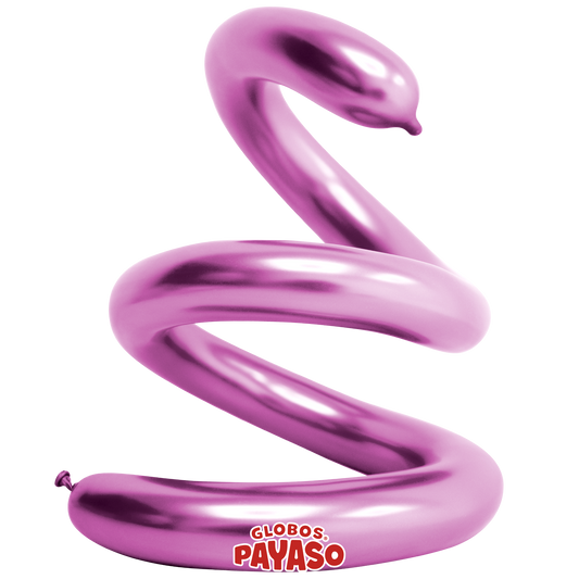 Globo Twister 270 Platinum Rosado