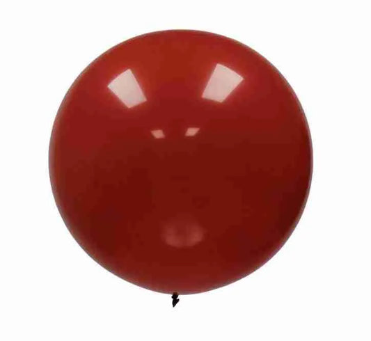 Globo R 36" Rojo Cereza Decorativo