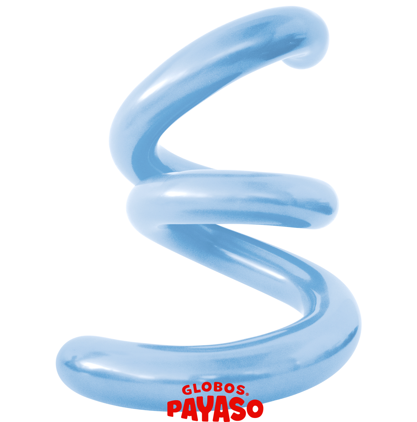 Globo Twister 270 Azul Claro Pastel