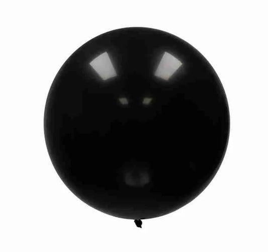 Globo R 36" Negro Fiesta