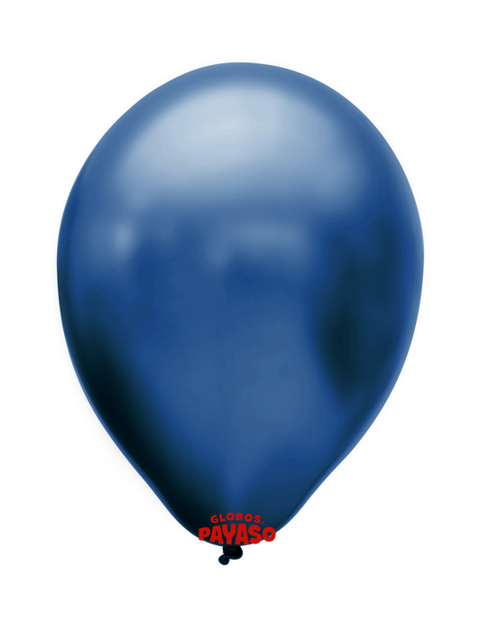 Globo Pequeño R5" Azul Metálico