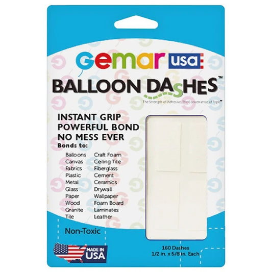 Paquete de 160 Dashes 1/2 X 5/8 -Gemar
