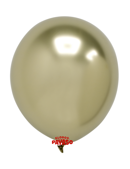Globo Pequeño R5" Platinum Oro