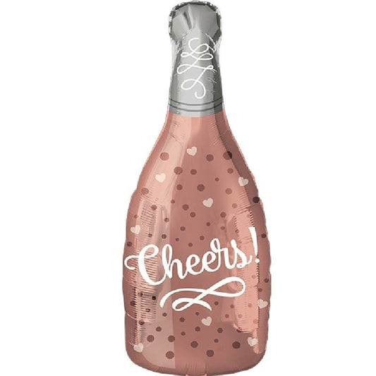 Foil Botella Rose gold