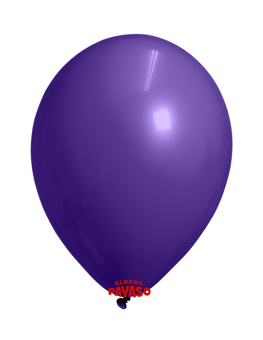 Globo Púrpura R12 (Traslúcido)